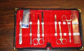 Student Dissecting Kit Scissors Forceps Surgical Inst