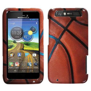 For AT&T HTC ONE X Rubberized HARD Case Snap On Phone Cover Basketball