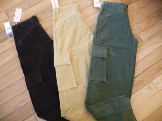 Mens Timberland Cargo Cord Jeans/Trousers   Brown, Green, Khaki   All