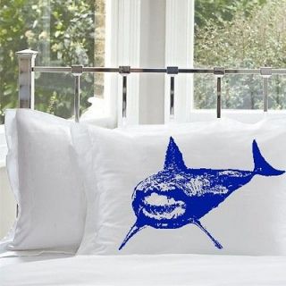 white shark bedding