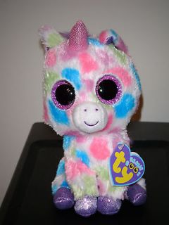 Ty WISHFUL the 6 Unicorn Beanie Baby Boos Boos ~ 2013 ~NEW Release