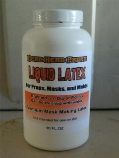 LIQUID LATEX FOR HALLOWEEN PROPS, MASKS OR MOLDS