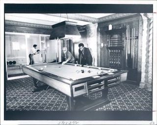 1971 American Record Producer Berry Gordy Jr Home Includes Pool Table