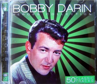 BOBBY DARIN COLLECTION NEW 2CD 50 CLASSIC TRACKS EARLY HITS + MORE