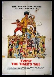 Twist the Tigers Tail Hot Potato Jim Kelly Movie Poster 70s