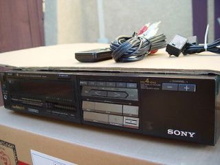 Vintage SONY SL HF750 SUPER BETA Hi Fi VCR with REMOTE EX