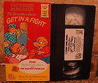 Berenstain Bears Get In A Fight Plus The Bigpaw Problem Vhs Video