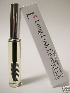 Love 100% Certified Organic Castor Oil for BIG & BEAUTIFUL LASHES