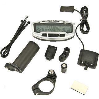 2012 New LCD Bicycle Bike Cycling Computer Odometer Speedometer With
