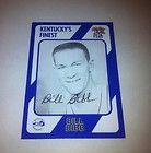 1989 Bill Bibb Kentucky Wildcats AUTO Card Owensboro KY