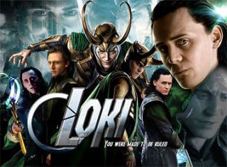 Tom Hiddleston as LOKI Custom Cool NEW T Shirt