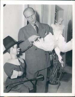 1941 Ventriloquist Edgar Bergen & Dummy Charlie McCarthy Gun Shoots