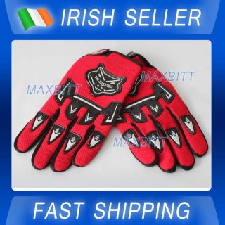 New Gloves for a bike, scooter, cross, quad, etc. red size L adult