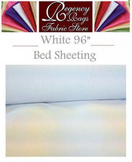 Fabric Sheeting   Sheeting Fabric For Beds   96 Inch Width SALE now £