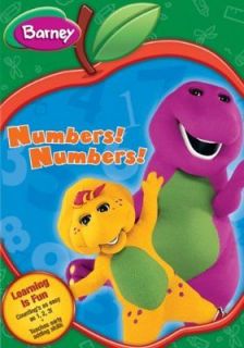 Barney   Numbers, Numbers (DVD) NEW sealed