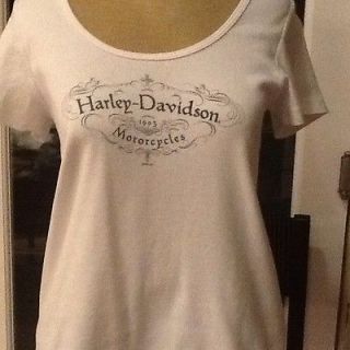 womens large harley davidson shirts in Tops & Blouses