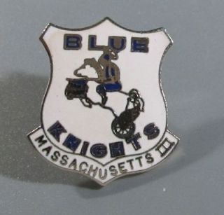 Blue Knights Motorcycle Club Pin   Massachusetts III