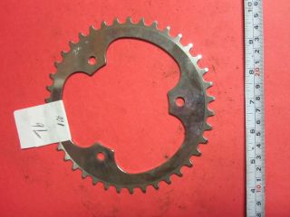 VINTAGE BICYCLE TAKAGI BMX CHAINRING 3 BOLT STEEL 40 TOOTH BCD106