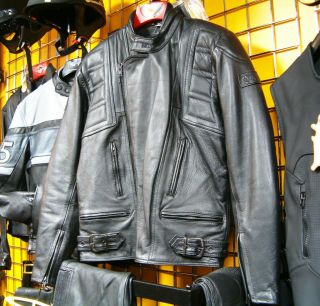 Belstaff Outlaw Leather Motorcycle Biker Jacket Cowhide New