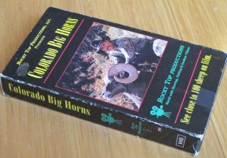 Colorado Big Horns VHS Hunting Video Rocky Top Productions Buck 100