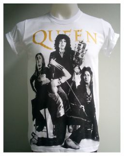 British rock band Queen Freddie Mercury Brian May John Deacon Roger