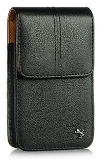 Vertical Leather Clip Holster Pouch Case for Samsung Captivate i897