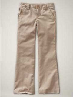 NWT Gap Kids Uniform Girls Chino Pants w/GapShield Fabric Protection