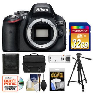 D5100 Digital SLR Camera Body 16.2 MP 1080p HD Video Black Kit USA