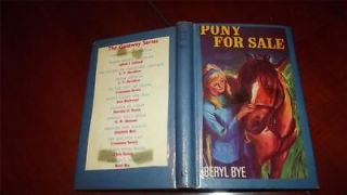 PONY FOR SALE horse BERYL BYE The Gateway Series NO. 41 colour