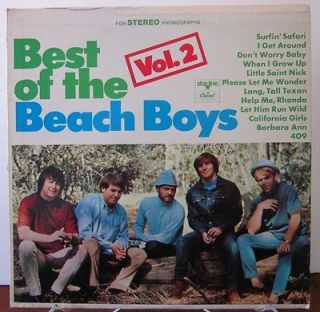 Best of The Beach Boys Vol.2 33 RPM Record LP