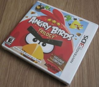 Angry Birds Trilogy (Nintendo 3DS, 2012) New/Sealed