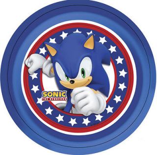 Birthday Party Supplies Sonic The Hedgehog Plates