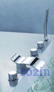 ROMAN BATH TUB SINK FAUCET WITH SMALL HANDLE SHOWER FAUCET S204