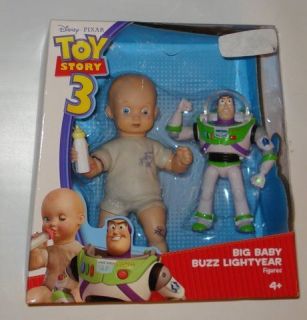 NIB Toy Story 3 Buzz Lightyear & Big Baby Figures
