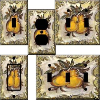 food hm Pears Light Switch Plate Cover switchplate