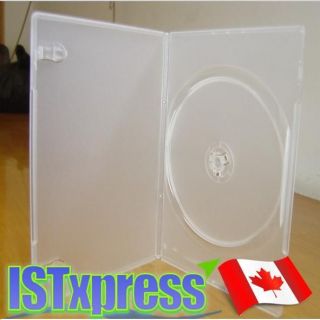 100 pieces Single Slim 7mm Super Clear CD DVD Case