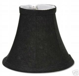 black chandelier lamp shade