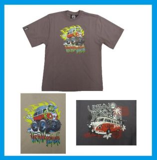 Boys Kids Childrens Camper Van or Monster Truck T Shirt
