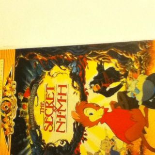 The Secret Of Nimh Vhs Tape Only Ships In Usa