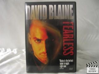 David Blaine: Fearless (DVD, 2002)