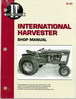 Shop Service Manual for International Harvester Tractor   Manual