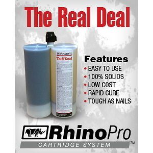 Rhino Pro TuffCoat tough as nails truck bed liner protective coating 2