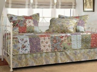 NEW Greenland Home Blooming Prairie 5 Piece Daybed Set