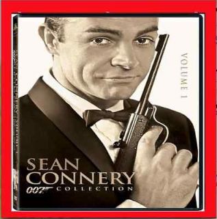 NEW* Sean Connery 007 Collection, Vol. 1 (DVD, 2012, 6 Disc Set
