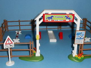 Horse Arena Entrance Fence Equestrian Minis CHOOSE 1 (Playmobil Race