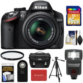 Newly listed Nikon D3200 24.2 MP Digital SLR Camera   Black (Kit w/ AF