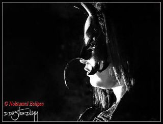 Leather Mask Creepy Halloween Costume Masquerade Blix Legend Unisex