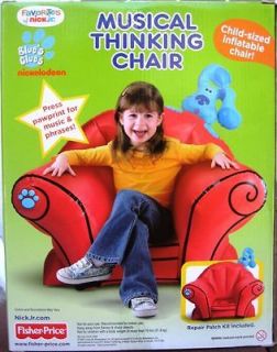 Blues Clues   MUSICAL THINKING CHAIR   (Child Sized Inflatable) BRAND