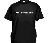 BBC Top Gear T shirt I am not the Stig SMALL, XL or XXL