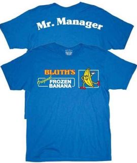 Arrested Development Mens licensed Mr. Manager T Shirt New with Tags